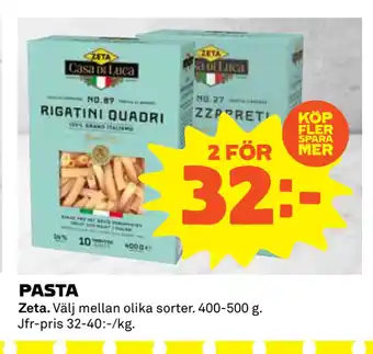 Coop Daglivs PASTA erbjuda