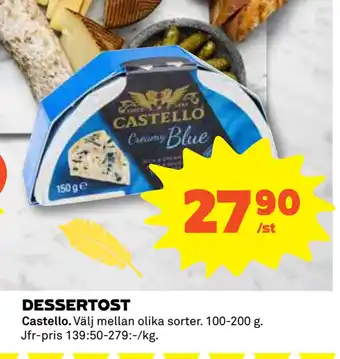 Coop Daglivs DESSERTOST erbjuda