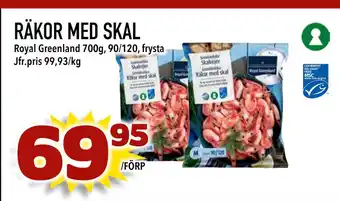 Din Mat RÄKOR MED SKAL erbjuda