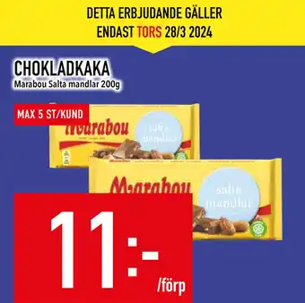 Matdax CHOKLADKAKA erbjuda