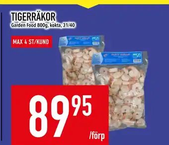 Matdax TIGERRÄKOR erbjuda