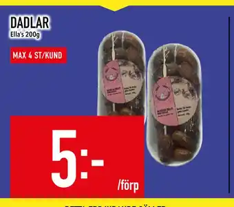 Matdax DADLAR erbjuda