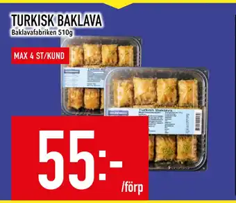 TURKISK BAKLAVA