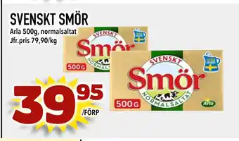 Matdax SVENSKT SMÖR erbjuda