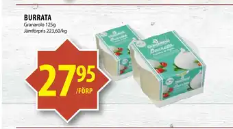 Matvärlden Tensta BURRATA erbjuda