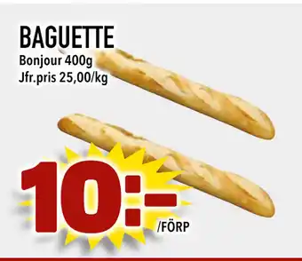 Matvärlden Tensta BAGUETTE erbjuda