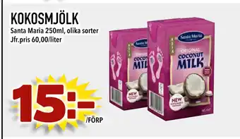 Matvärlden Tensta KOKOSMJÖLK erbjuda