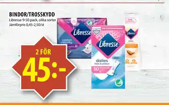 Matvärlden Tensta BINDOR/TROSSKYDD erbjuda