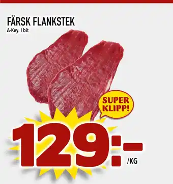 Nya Pulsen FÄRSK FLANKSTEK erbjuda