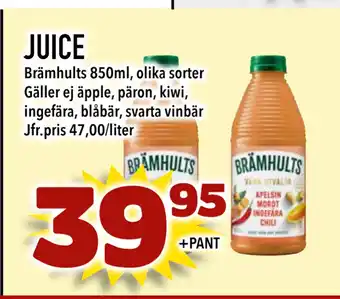 Nya Pulsen JUICE erbjuda