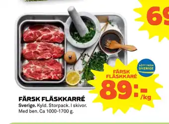 Stora Coop FÄRSK FLÄSKKARRÉ erbjuda