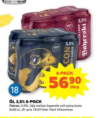 Stora Coop ÖL 3,5% 6-PACK erbjuda