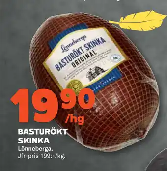 Stora Coop BASTURÖKT SKINKA erbjuda