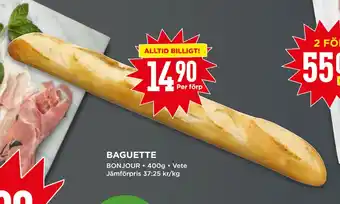 Willys BAGUETTE erbjuda