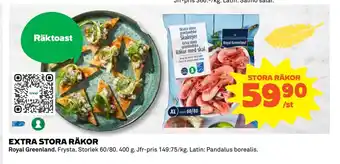 Coop EXTRA STORA RÄKOR erbjuda