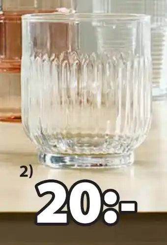 JYSK TURE DRICKSGLAS erbjuda