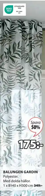 JYSK BALUNGEN GARDIN erbjuda