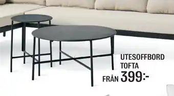 Mio UTESOFFBORD TOFTA erbjuda