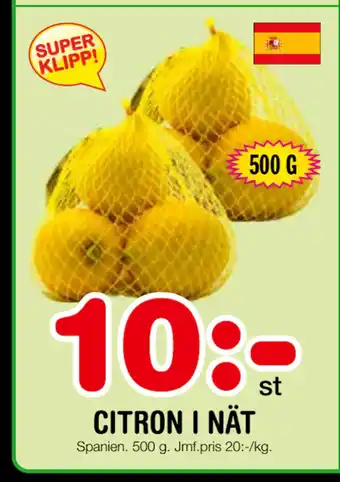 Nya Pulsen CITRON I NÄT erbjuda