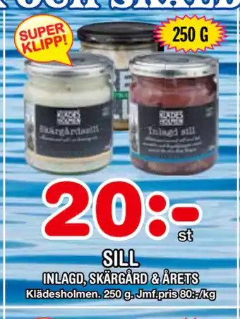 Nya Pulsen SILL erbjuda