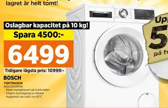 Power TVÄTTMASKIN erbjuda