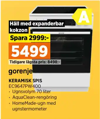 Power KERAMISK SPIS erbjuda