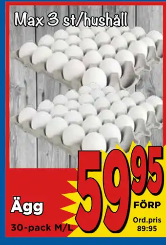 Supergrossen Ägg erbjuda
