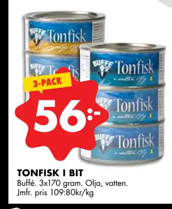 ÖoB TONFISK I BIT erbjuda