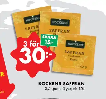 ÖoB KOCKENS SAFFRAN erbjuda