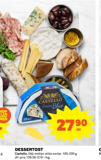 Coop Castello mögelost erbjuda
