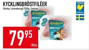 Matdax Lönneberga kycklingbröstfilé erbjuda