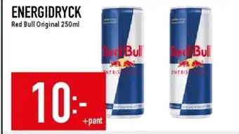 Matdax Red bull energidryck erbjuda