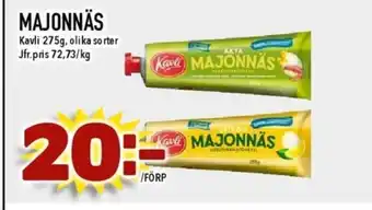 Matdax Kavli majonnäs erbjuda