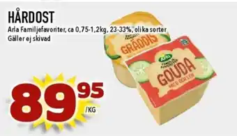 Matdax Arla gouda erbjuda