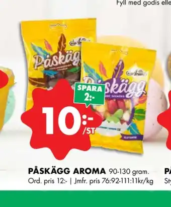 ÖoB Aroma påskägg erbjuda