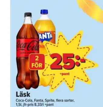 Östenssons Coca cola läskedryck erbjuda