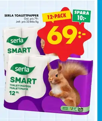 ÖoB Smart toalettpapper erbjuda