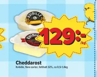 Östenssons Kvibille cheddar erbjuda