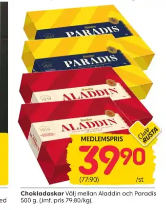 Paradis chokladask