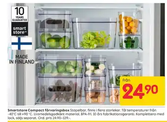 Rusta Smartstore förvaringsboxar erbjuda