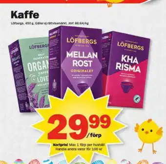 Pekås Kaffe erbjuda