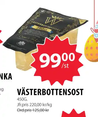 Handlar'n VÄSTERBOTTENSOST erbjuda