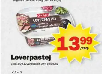 Pekås Leverpastej erbjuda