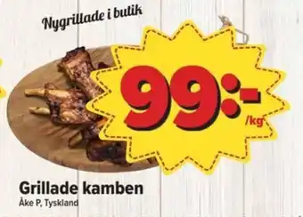 Östenssons Grillade kamben erbjuda