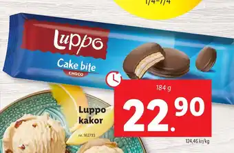 Lidl Luppo kakor erbjuda