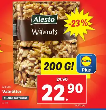 Lidl ALESTO Valnötter erbjuda