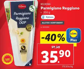 Lidl MILBONA Parmigiano Reggiano erbjuda