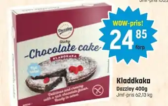 Eurocash Kladdkaka Dazzley 400g erbjuda