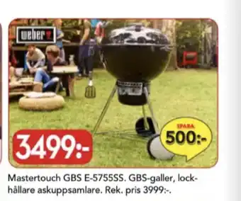 Bo Ohlsson Weber klotgrill erbjuda