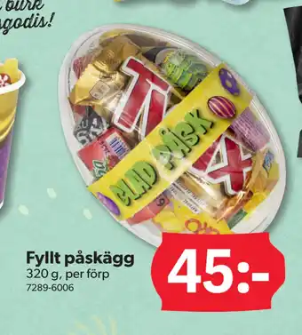 DollarStore Fyllt påskägg erbjuda